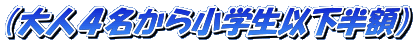 �i��l�S�����珬�w���ȉ����z�j